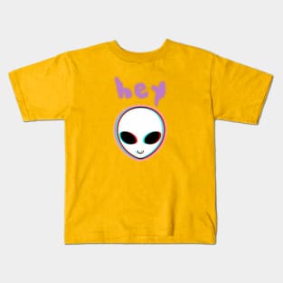 Alien  welcomes you in area 51 Kids T-Shirt